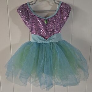 Revolution Dancewear Kids Sequin Tutu Costume - Size XS